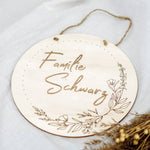 Laden Sie das Bild in den Galerie-Viewer, Familienschild Geschenkidee