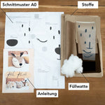 Laden Sie das Bild in den Galerie-Viewer, DIY Nähset - "Reh Rudi" mit allen Stoffen, Füllwatte, Schnittmuster & Anleitung